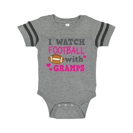 

Inktastic I Watch Football with My Gramps Gift Baby Girl Bodysuit