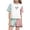 Pink, variant on RTKFRFLM Girls 2-Piece Color Block Outfit Summer Crewneck Short Sleeve Pocket T-Shirt and Matching Shorts Set Trendy Casual Sporty Clothes for Big Girls and Teenagers Clothing