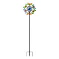 thumbnail image 2 of Spinners de viento Escultura de viento 360  degree Cabriculación de reemplazo de reemplazo Adorno de césped de 55 pulgadas de alto para el balcón del porche, 2 of 9