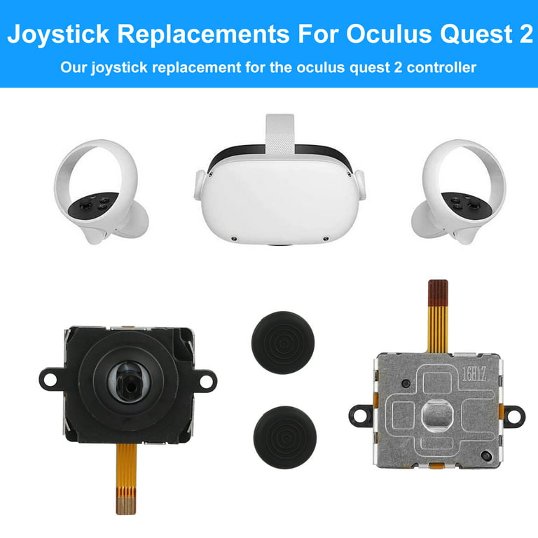 Joystick Replacement for Oculus Quest 2 Controller Thumb Stick Repair Kit 2  Pack