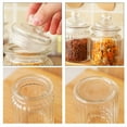 thumbnail image 2 of 3 Pcs Bocal de Stockage Alimentaire en Verre Hermétique Anti-Humidité Récipient Alimentaire en Verre Gadgets de Cuisine Bocaux pour Sceller la Mise en Conserve, 2 of 7