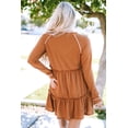 thumbnail image 3 of a.Jesdani Fashion Flair: Textured Tiered Ruffle Mini Dress, 3 of 8