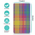 thumbnail image 4 of Dog Food Mat 16x24 Inch with Vintage Checkered Print, Durable Absorbent Waterproof Pet Feeding Mat, Non-Slip, Quick Dry, Easy Clean Featuring Rustic Plaid and Retro Patterns, 4 of 6