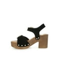 thumbnail image 3 of Lhasa Real Suede Leather Clog Sandals, 3 of 10
