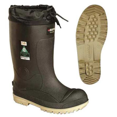 Steel Toe Pac Boots - Baffin Size 12 Steel Toe Pac Winter Boots, Men's, Black/Amber, 23590000