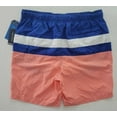 thumbnail image 3 of Nautica Men's Colorblocked 8" Swim Trunks T01131 in Pale Coral-Small, 3 of 3