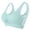 Rose Red+Navy Blue+Light Blue+Purple+Beige, variant on QSAWXQZ 5PC Bras for Women Breathable Air Full Supportive Wireless Hollow Out Workout Yoga Everyday Underwear 4XL
