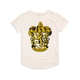thumbnail image 2 of Harry Potter Gryffindor Crest Women's Graphic T-Shirt Rolled Sleeve Tee, 2 of 6