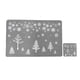 thumbnail image 1 of Juego de 6 manteles individuales navideños de PVC para mesa de comedor, tapetes aislantes del calor fáciles de limpiar, 1 of 5