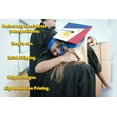 thumbnail image 2 of Flag of the Philippines, Raise Your Flag, Graduation Cap Topper Decoration, Graduation Gift, 2 of 4