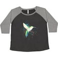 thumbnail image 3 of Inktastic Hummingbird Paint Splatter Women's Plus Size T-Shirt, 3 of 5