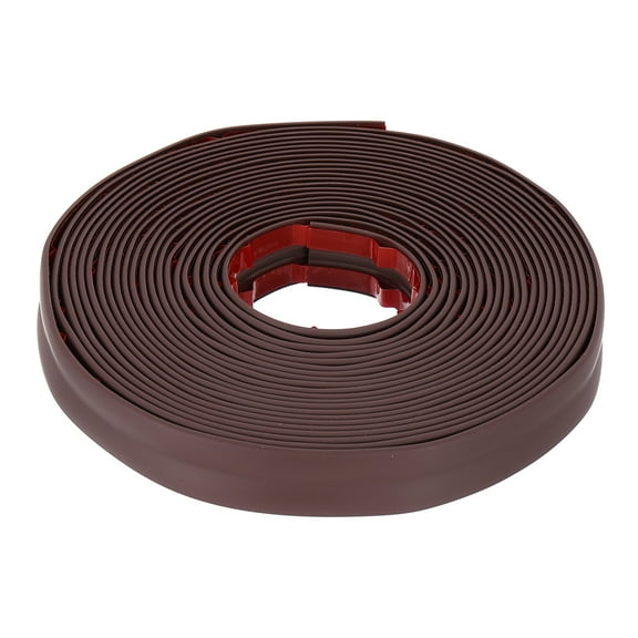 Uxcell Wall Corner Protectors, Self-Adhesive Furniture Edge Guard, Wall Molding Trim for Furniture Wall Corner Home Decor, Brown 0.08"x0.8"x16 ft