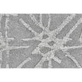thumbnail image 4 of Feizy Manoa Transitional Geometric, Gray/Silver, 8' x 11' Area Rug Sheen Fade Resistant Mid-Century Modern Floor Rug for Living room Bedroom, 4 of 5