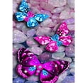 thumbnail image 1 of Cuadros Decorativos DIY completo taladro redondo diamante pintura mariposa mosaico Rhinestone artesanía JShteea Nuevos Originales, 1 of 9