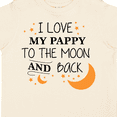 thumbnail image 4 of Inktastic I Love My Pappy to the Moon and Back Boys or Girls Toddler T-Shirt, 4 of 5