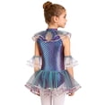 thumbnail image 2 of TiaoBug Gymnastics Leotards for Girls Mermaid Scales Ballet Dance Outfit Ballerina Princess Dress Dancewear Purple 12, 2 of 6