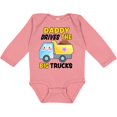 thumbnail image 3 of Inktastic Daddy Drives The Big Trucks with Dump Truck Boys or Girls Long Sleeve Baby Bodysuit, 3 of 5