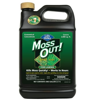 Lilly Miller Moss Out! Lawn Moss Killer Concentrate icide, 1 gal.