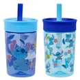 thumbnail image 1 of Magma Life Vaso Entrenador para Niños Twin Tumb, 450 ml (2Pzs), Popote Flexible Antiderrames, Fácil de Limpiar, Ideal para Viajes, Botella de Agua para Niños, Apto para Lavaplatos, 1 of 8
