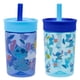 thumbnail image 1 of Magma Life Vaso Entrenador para Niños Twin Tumb, 450 ml (2Pzs), Popote Flexible Antiderrames, Fácil de Limpiar, Ideal para Viajes, Botella de Agua para Niños, Apto para Lavaplatos, 1 of 8