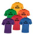 thumbnail image 3 of Respect My Tshirt - Scorpio Zodiac Sign Graphic T-Shirt, Astrology Symbol Design, Crew Neck, Red, 4X, 3 of 4