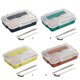 thumbnail image 5 of Billuyoard Fiambrera Caja de alimentos a prueba de fugas de acero inoxidable Contenedor de almacenamiento de comidas con aislamiento térmico, Verde, L Suministros térmicos azul oscuro L Billuyoard HA006687-05, 5 of 6