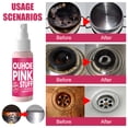 thumbnail image 3 of Generic Limpiador Universal ouhoe Rosa 30ML, Elimina Óxido y Suciedad en Cocina, Baño y Muebles, Fácil Dosificación con Boquilla de Spray, Surfactante de Alta Calidad, Compacto y Práctico., 3 of 6
