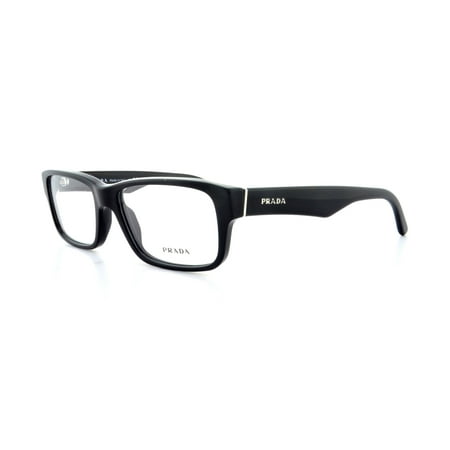 UPC 679420359250 product image for Prada 0PR 16MV Optical Full Rim Rectangle Unisex Eyeglasses - Size 55 (Gloss Bla | upcitemdb.com