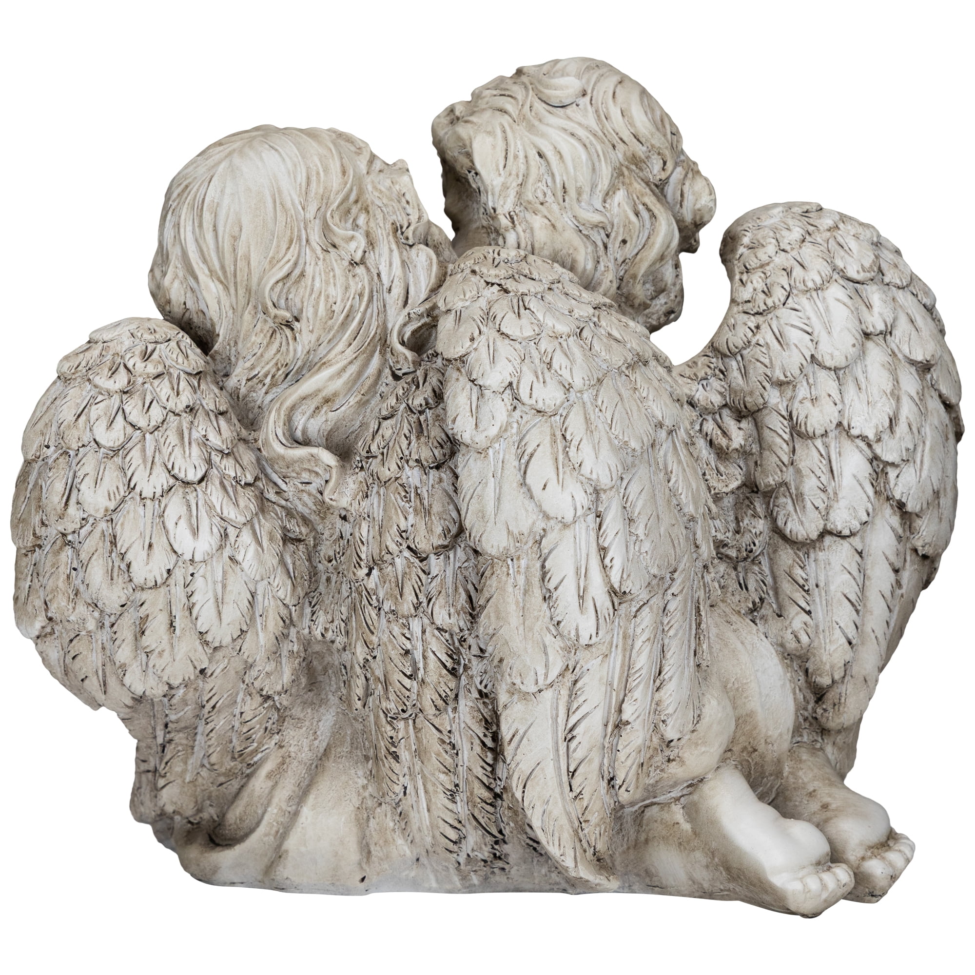 Northlight Double Cherubs with Heart Statue - 9"