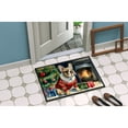 thumbnail image 4 of French Bulldog Cozy Christmas Doormat 27 in x 18 in, 4 of 6