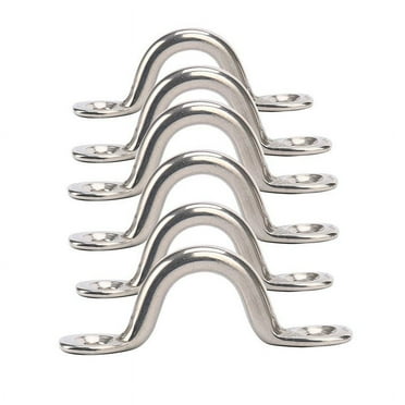 Pmsanzay 2 Pack M8 Heavy-Duty Full Stainless Steel Eye Bolt Eyelet ...