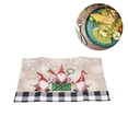 thumbnail image 2 of Mantel Para Mesa De Comedor, Mantel Individual Con Temática Navideña, Mesa De Comedor Rectangular, Almohadilla Resistente Al Calor Para El Hogar, Comedor, Restaurante, Cafetería seitruly HA027100-01, 2 of 7
