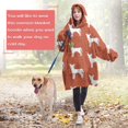 thumbnail image 4 of Repeat Chihuahua Wearable Oversized Blanket,Wearable Blanket Hoodie for Adults,Cozy Hooded Blankets with Super Pockets,Super Warm Fuzzy Pullover for Women & Men, 4 of 6