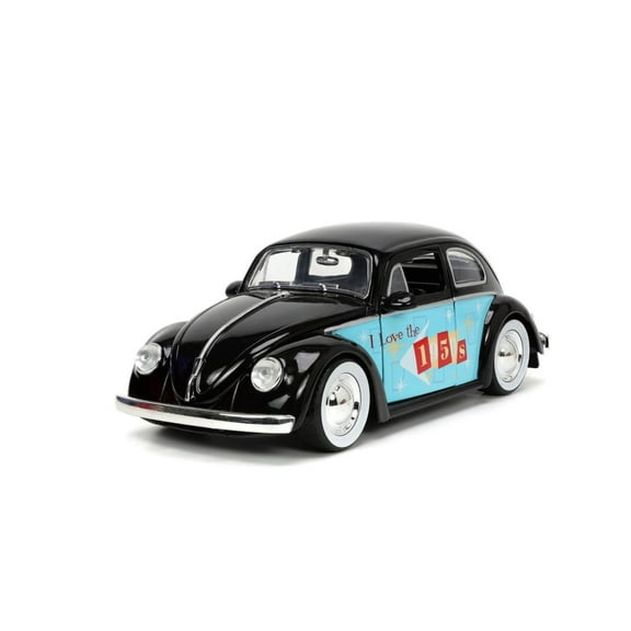 1959 Volkswagen Beetle, Black - Jada Toys 31382 - 1/24 scale Diecast Model Toy Car