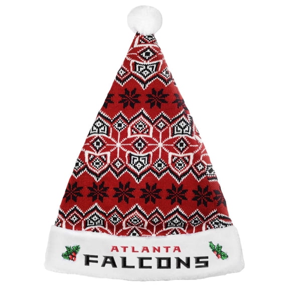 Atlanta Falcons 2015 Knit Santa Hat