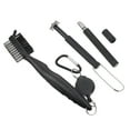 thumbnail image 6 of KHBUAB Cleaning Kit For Golfers 1 Set Black Abs Zinc Alloy Steel Wire 3.9x1.4x0.8in, 6 of 8