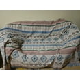 thumbnail image 5 of Knitted Chair Lounge Blanket Bed Plaid Tapestry Bedspread Women Outdoor Beach Sandy Towels Cape, 5 of 6