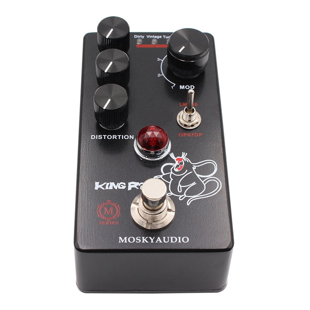 for Mosky King Volume Filter Fuzz Distorition The Electric Guitar Effects Pedal
