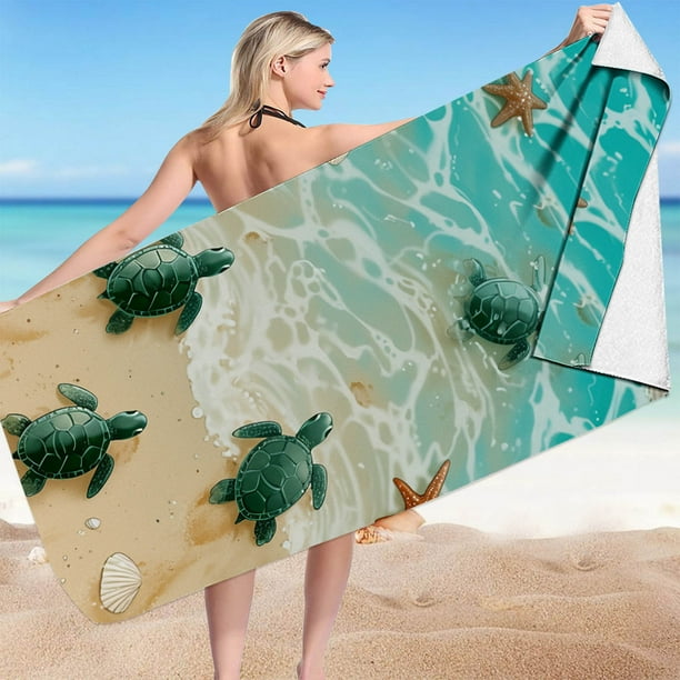 Toallas de baño para mujer, pijamas estampados de moda y tendencia, toallas de baño para natación, toallas de playa, toallas para mujer