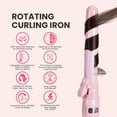 thumbnail image 3 of Automatic Rotating Curling Iron, 1.1-Inch Auto Hair Curler with 4 Temperature Settings & LCD Display, Anti-Scald & Dual Voltage, 3 of 15
