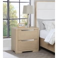 thumbnail image 2 of Ladera 2-drawer Nightstand Bedside Table Light Elm, 2 of 13