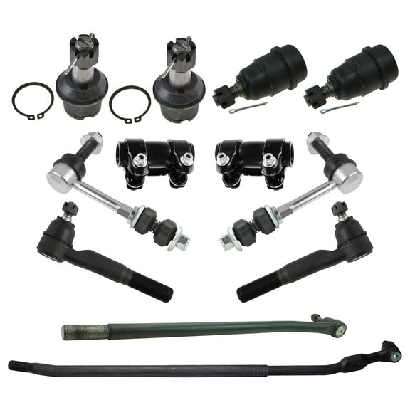 TRQ Front Steering & Suspension Kit For 06-08 Dodge Ram 1500 06-09 Ram 2500 3500 PSA73531