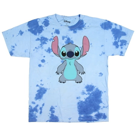 Disney Lilo Stitch Men S Stitch Character Tie Dye T Shirt X