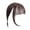 Light Brown, variant on Gazechimp Bangs Clip Air Bangs Hairpiece Synthetic False Bangs for Party Cosplay Daily Use Black