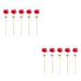 thumbnail image 1 of Wosthever 5 piezas de flores de bricolaje de boda de seda de anémona artificial Rojo 2Conjunto, 1 of 6