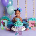 thumbnail image 5 of Distaratie Mermaid ONE Letter Sign Big Mermaid First Birthday Decorations, 5 of 6