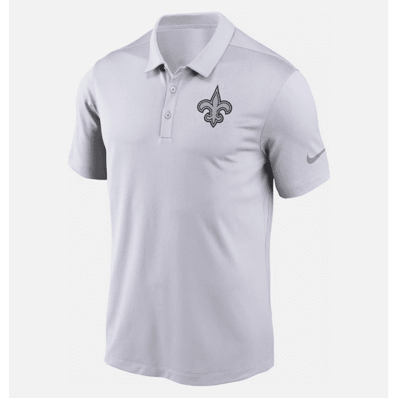 NIKE Team Polo Shirt White Mens - Size: XL - WHITE
