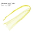 thumbnail image 2 of Uxcell Watermelon Nets Hanging Melon Hammocks Reusable Fruit Net Bag for Garden 50 Pack Yellow 23.62 Inch, 2 of 6