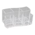 thumbnail image 1 of Estuche transparente para brochas de maquillaje, expositor de cosméticos, ahorra espacio, soporte para lápiz labial, soporte para brillo labial para t, 1 of 9