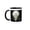 Black/White, variant on 3drose, Wa, Mount Rainier Np, Beargrass Flora - Us48 Jwi1618 - Jamie and Judy Wild, 11oz Two-tone Black Mug